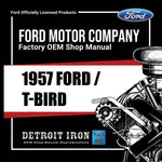 1957 Ford Shop Manuals, Sales Literature & Parts Books on USB