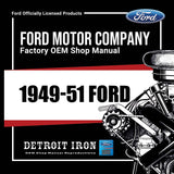 1949-1951 Ford Shop Manuals & Parts Books on CD