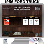 1956 Ford Truck Shop Manual on CD