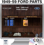 1949-1959 Ford Parts Manuals (Only) on CD