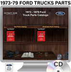 1973-1979 Ford Truck Parts Manuals (Only) on CD