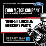 1949-1959 Lincoln/Mercury Parts Manuals (Only) on CD