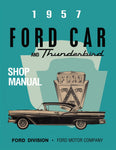 1957 Ford Car and Thunderbird Shop Manual