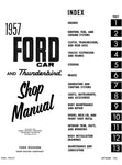 1957 Ford Car and Thunderbird Shop Manual