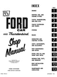 1957 Ford Car and Thunderbird Shop Manual