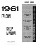 1961 Ford Falcon Shop Manual (Licensed Reprint)