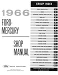 1966 Ford and Mercury Shop Manual