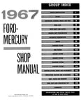 1967 Ford And Mercury Shop Manual