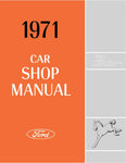 1971 Ford Pinto Shop Manual