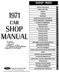 1971 Ford Pinto Shop Manual