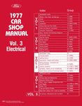 1977 Ford / Lincoln / Mercury Shop Manual - 5 Volumes