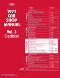 1977 Ford / Lincoln / Mercury Shop Manual - 5 Volumes