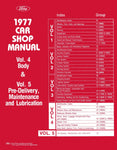 1977 Ford / Lincoln / Mercury Shop Manual - 5 Volumes