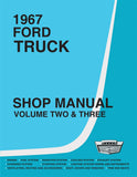 1967 Ford Truck Shop Manual (3 Vol)