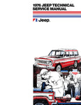 1976 Jeep Technical Service Manual