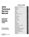 1976 Jeep Technical Service Manual