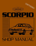 1988 - 1989 Merkur Scorpio Shop Manual