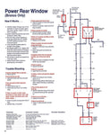 1979 Ford F100-350 Truck Electrical Vacuum Troubleshooting Manual - COLOR