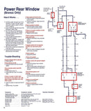 1979 Ford F100-350 Truck Electrical Vacuum Troubleshooting Manual - COLOR