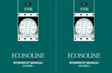 1998 Ford Econoline Workshop Manual - 2 Volumes