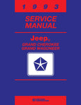 1993 Jeep Grand Cherokee, Grand Wagoneer Shop Manual