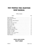 1957 Pontiac Fuel Injection Manual