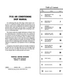 1958 Pontiac Air Conditioning Manual